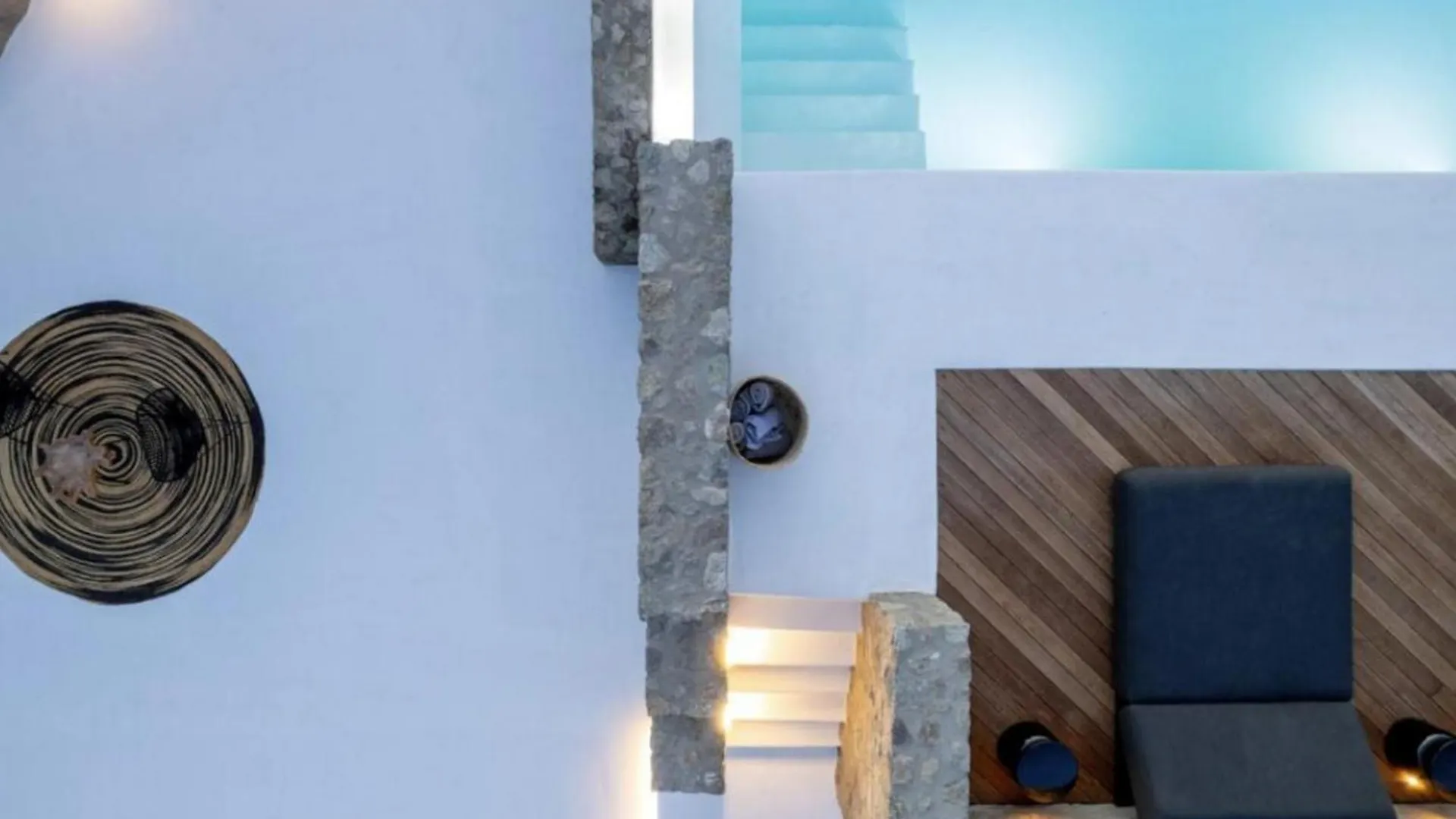 Exquisite Mykonos Villa Villa Apocryphos 6 Bedrooms Unique Aegean Sea Views Private Infinity Pool Indoor Cave Heated Pool Outdoor Jacuzzi, Glastros  Greece