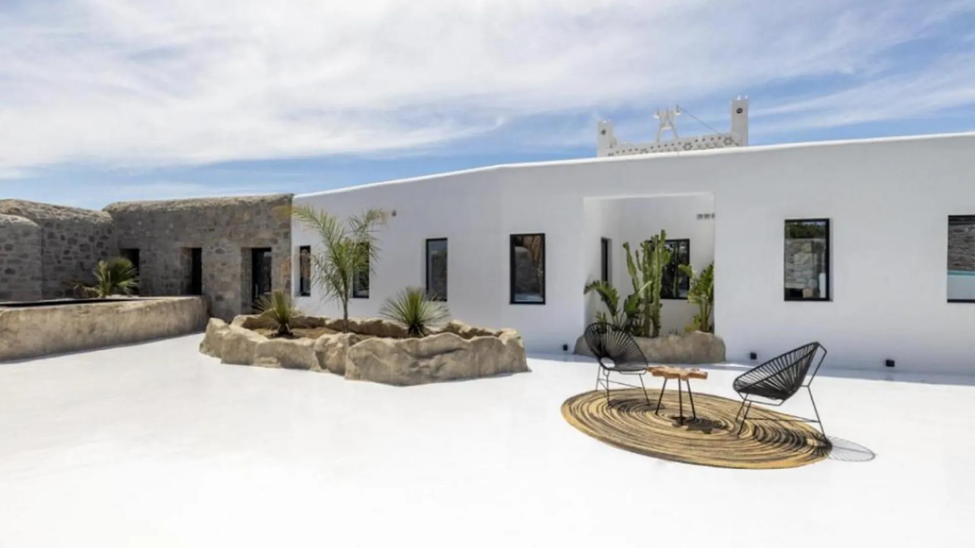 Exquisite Mykonos Villa Villa Apocryphos 6 Bedrooms Unique Aegean Sea Views Private Infinity Pool Indoor Cave Heated Pool Outdoor Jacuzzi, Glastros